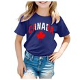 thumbnail image 1 of TZEWGL Tees For Newborn Summer Short Sleeve Crewneck Graphic Print Basic Clothing For Baby size 8-9T, 1 of 4