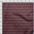 thumbnail image 4 of oneOone Cotton Poplin Maroon Fabric Block Craft Projects Decor Fabric Printed By The Yard 56 Inch Wide-7C, 4 of 5
