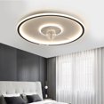 thumbnail image 4 of Ceiling Fans with Lights and Remote, 19.6 Inch Modern Round Ceiling Fan Light with 6 Speeds 3000K–6000K Dimmable LED for Bedroom Kitchen, 4 of 7