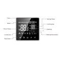 thumbnail image 1 of Smart Thermostat WiFi LCD Display Temperature Controller Wireless control temperature controller; LCD Remote Control Thermostat, 16A, WiFi, 1 of 9