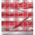 thumbnail image 1 of Soimoi polyester Crepe Fabric Gingham Check Print Fabric by the Yard 52 Inch Wide, 1 of 3