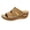 Brown, variant on Pisexur Women's Wedge Sandals with Arch Support, Embroidered Fish Mouth Comfort Platforms Slippers for Women Indoor And Outdoor Summer Casual Walking Shoes Dressy Footwear