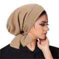 thumbnail image 1 of Penkiiy Couvre-chef de Chimiothérapie pour Femmes, Turban, Bonnets, Foulards contre le Cancer, Couvre-Chef contre la Perte de Cheveux, Couvre-Chef pour Yoga, Course, Kaki, 1 of 3