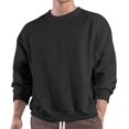 thumbnail image 1 of Yuyuzo Sweatshirts pour Hommes Manches Longues Col Rond Couleur Unie Ample Décontracté Confortable Pull Tops, 1 of 3