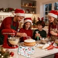 thumbnail image 4 of Christmas Baking Set High-Temperature Resistant Silicone Gloves Rolling Pin Scraper Kit with Holiday Patterns for Cookie Cake Dessert Making Kitchen Utensils Gift Idea for Home Bakers, 4 of 6