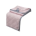 thumbnail image 2 of RXIRUCGD Double Bedding Quilt - Blue And Purple Double Bedding Quilt Suitable For All Seasons Soft Cover Quilt, 2 of 9