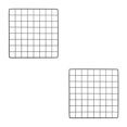 thumbnail image 1 of Transemion Portable Pet Playpen Panel Cage Fence Metal Guinea pig Wire Black General Grid 2Set, 1 of 6
