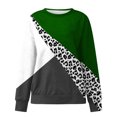thumbnail image 5 of 2023 Chandail en Molleton Mode pour Femmes 50 % de Réduction Liquidation Col Rond Mode Décontractée Manches Longues Imprimé Chandail en Molleton Haut Blouse, 5 of 5