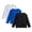 Dark Blue, variant on Yammkia Long Sleeve T Shirt Boys Boys Long Sleeve Shirts Kids Crewneck T Shirts Casual Tops Tees 3 PCS Size 8-10 (White,8-10 Years)