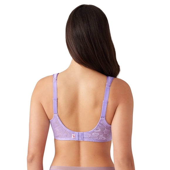Wacoal Women's Plus Size Awareness Full Figure Underwire Bra-Discontinued, Purple Rose, 40DDD
