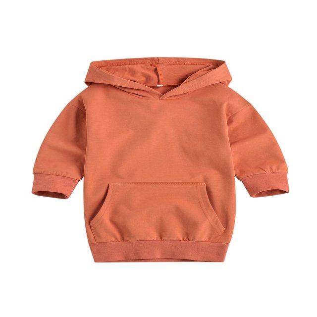 MesaSe Bébé Filles Hoodies Robe Tenues Solide à Manches Longues Poche Longue Longueur Robe Droite Violet 1-2 Ans