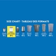 thumbnail image 2 of Great Value Rack Handle Kitchen Garbage Bags, 21L , 50bags, 2 of 4