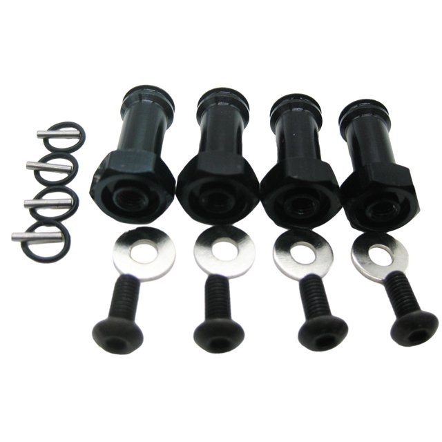 Xingzhi 12MM DRIVE 24MM EXTENSION ADAPTER RC Car With 12MM DRIVE 24MM Extension Adapter Durable And Easy To Install black 1Set