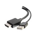 thumbnail image 4 of C2G 4K HDMI to DisplayPort Adapter - HDMI to DP Active Video Adapter - M/F - Video converter - HDMI - HDMI - black, 4 of 4