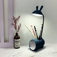 thumbnail image 4 of EGNMCR Desk Lamp Three-speed Eye Protection Desk Lamp Learning USB Dormitory Student Homework Pen Eye Protection Desk Lamp Rechargeable Dormitory Bedside Reading Lamp desk lamp, 4 of 5