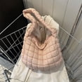 thumbnail image 4 of Clouds Pleated Bag Large Capacity Shoulder Armpit Personalized Bag For Women, 4 of 5