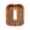 thumbnail image 1 of Wooden English Letter Savings Can with Transparent Glass Front for Coin Storage, 1 of 6