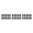 thumbnail image 4 of Ruiboury 2pcs/set Set Mood Flickering Candlelight Of Black Lanterns Size Innovative black-12PCS 3Set, 4 of 6