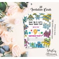 thumbnail image 2 of Darling Souvenir Multicolor Birthday Invitation Card Printable Elegant Fill or Write In Blank Party Invites 28 Pcs 5 x 7 Inches, 2 of 5