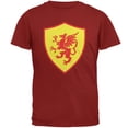 thumbnail image 1 of Halloween Knight Shield Costume Griffin Mens T Shirt, 1 of 1