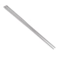 thumbnail image 1 of Birdeem Chopsticks 5 Pairs of Metal Reusable Korea-Chinese Square Non-Slip Stainless Steel Chopsticks, 1 of 12