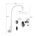 thumbnail image 4 of Baby Mobile Sensory Baby Crib Rattles Bell Holder for Newborn Girls Ladybug, 4 of 8