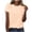 Beige 1, variant on cfhntfmh T Shirts for Women Short Sleeve Crewneck Tops Summer Casual Breathable Clothes Solid Color Basic Tee Tshirt