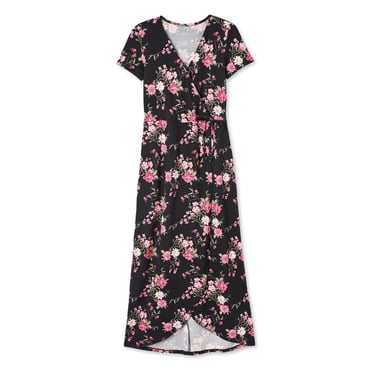 Robe en tricot avec faux motif portefeuille Iyla pour femmes