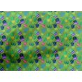thumbnail image 5 of oneOone Viscose Chiffon Fabric Leaves & Floral Block Printed Fabric 1 Yard 42 Inch Wide, 5 of 5