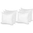 thumbnail image 1 of Hometex Canada Pillow Insert 32" x 32" Polyester Filled Standard Cover (6 Pack), 1 of 5