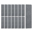 thumbnail image 4 of DOLITY 15 Pieces Non Skid Rug Stair Mats Stairs Step Treads Indoor Stair Runners Gray, 4 of 9