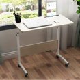 thumbnail image 1 of SOGES Adjustable Movable Laptop Built-in slot Computer Desk for Bed Sofa,Maple, 1 of 5