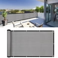 thumbnail image 3 of facefd Balcony Shade Net Balcony Privacy Screen Cover Weather-Resistant Fence Windscreen for Outdoor Backyard Patio Light Grey, 3 of 5