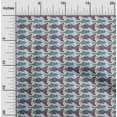 thumbnail image 2 of oneOone Cotton Poplin Brown Fabric Asian Block Craft Projects Decor Fabric Printed By The Yard 42 Inch Wide, 2 of 4