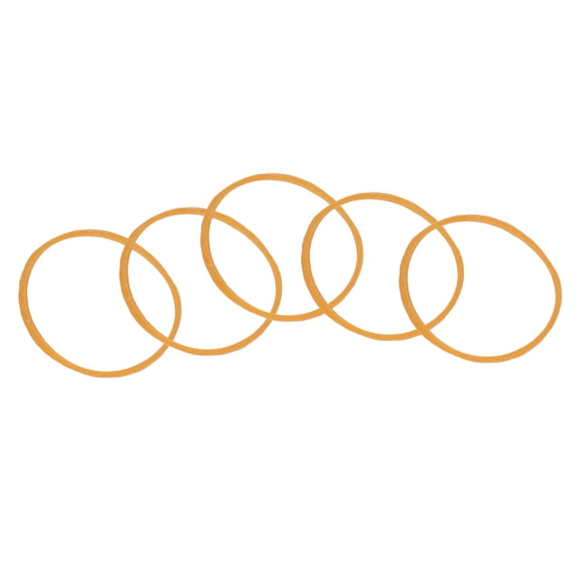 Industrial Rubber Bands, 60Pcs Elastic Rubber Band Nice Tenacity High Temperature Resistant For Farm For Factory