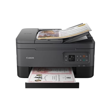 Refurbished Canon 4460C093 TR7020 All-in-One Wireless Printer for Home Use,Black, Compact