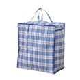 thumbnail image 1 of Big Sale ! Huayishang Home Textile Storage,Storage Case,Large Capacity Storage Bags Large Plastic Checkered Storage Laundry Bag with Zipper & Handles for Shopping Moving Travel, 1 of 7