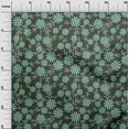 thumbnail image 2 of oneOone Polyester Lycra Fabric Leaves & Floral Artistic Print Fabric by Yard 56 Inch Wide, 2 of 4