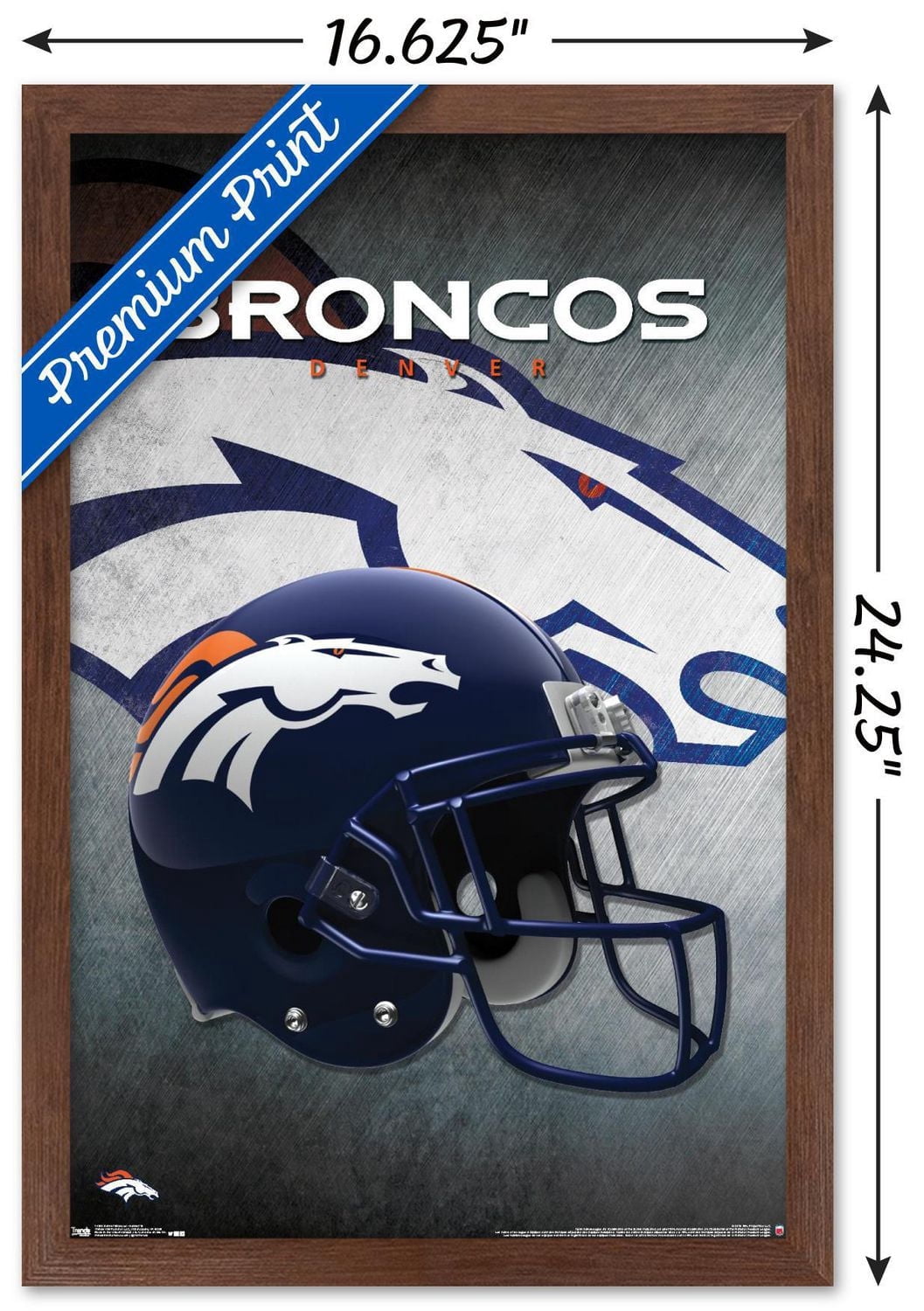 NFL Denver Broncos - Helmet 16 Wall Poster