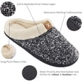 thumbnail image 4 of Mens Comfortable Home Slippers Imitation Plush Winter Warm Shoes, 4 of 5