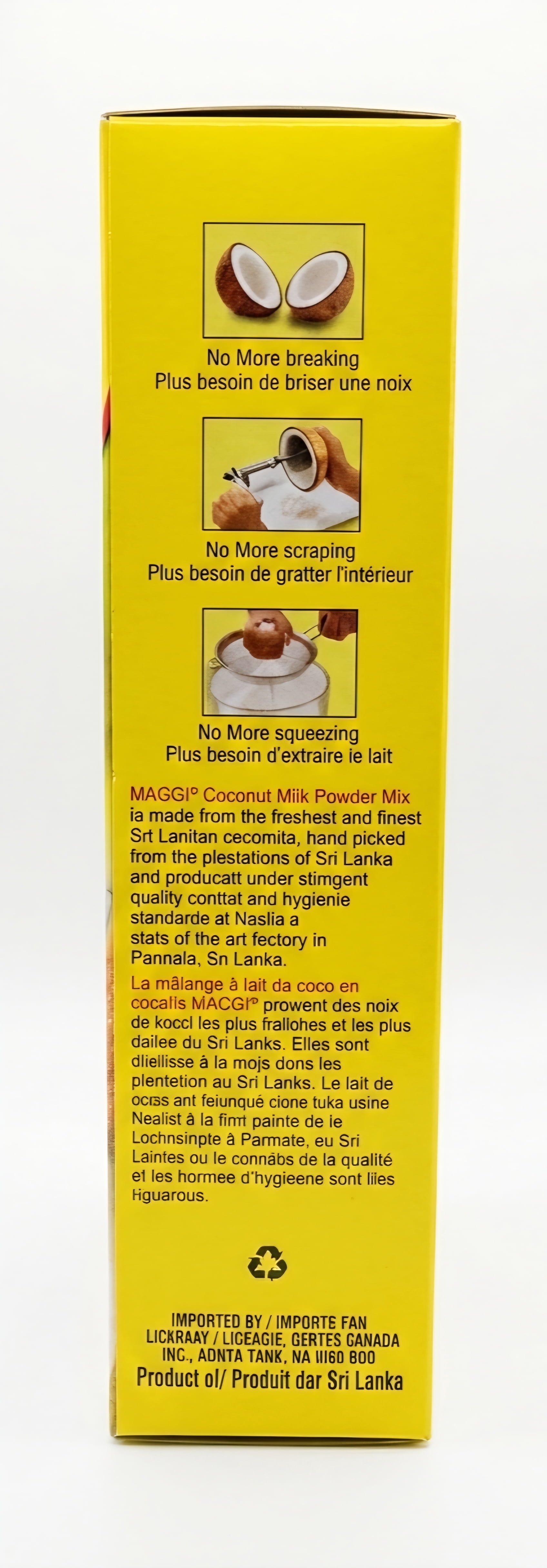 Le mélange de lait de noix de coco en poudre MAGGI®