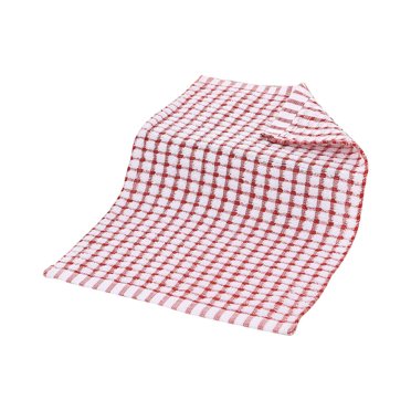 Maoww Dish Cloth Cotton Quick Dry Kitchen Towel Absorbent Cleaning Tea Rag Kitchen Duster Towel, Red