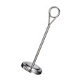 thumbnail image 1 of ziyahi Stainless Table Number Holder Sign Holder Photo Stand for Hotel Silvery 20cm, 1 of 7