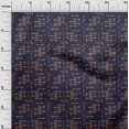 thumbnail image 2 of oneOone Cotton Flex Fabric Geometric Kasuri Decor Fabric Printed BTY 40 Inch Wide, 2 of 4