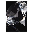 thumbnail image 3 of 40mm Clear Crystal Diamond Cut Glass Jewelry Paperweight Wedding Home Decor Gift, 3 of 8