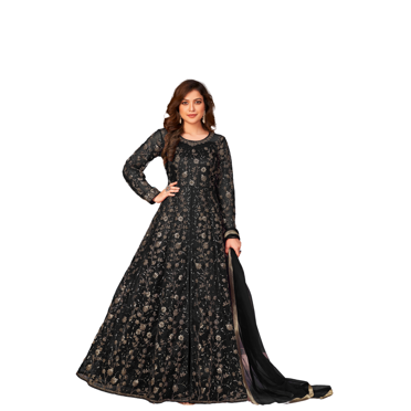 Tenue de Mariage pour Femmes sur Mesure Anarkali Kurta Pantalon Dupatta Ensemble Designer Salwar Kameez Complets