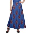 thumbnail image 1 of Moomaya Jupe Longue en Rayonne Imprimée pour Femmes Grande Taille Jupe Maxi à Taille Nouée, 1 of 6