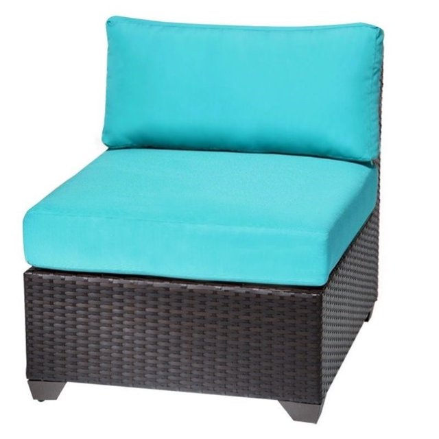 Chaise en Osier d'Extérieur Barbados en Aruba