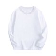 thumbnail image 4 of Tranfacy Kids Long Sleeve T Shirts Solid Color Round Neck Pullover Activewear Base Layer Comfortable Fitting Everyday Wear, 4 of 4