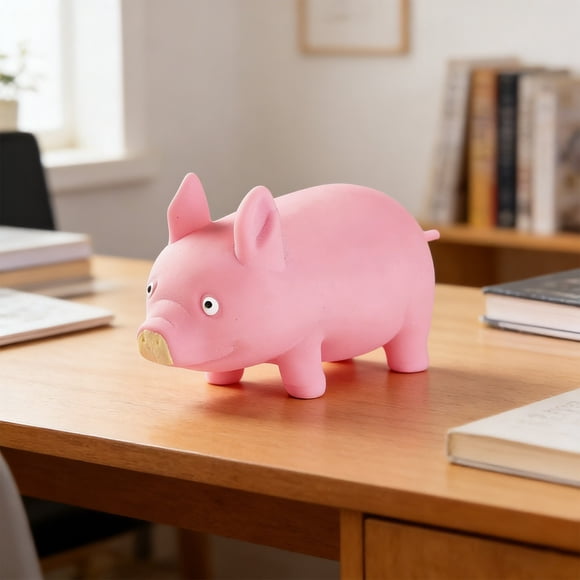 Linnome Stretchy Fidget Toy Elastic Pig for Stress Relief, Soft Squeeze for Anxiety